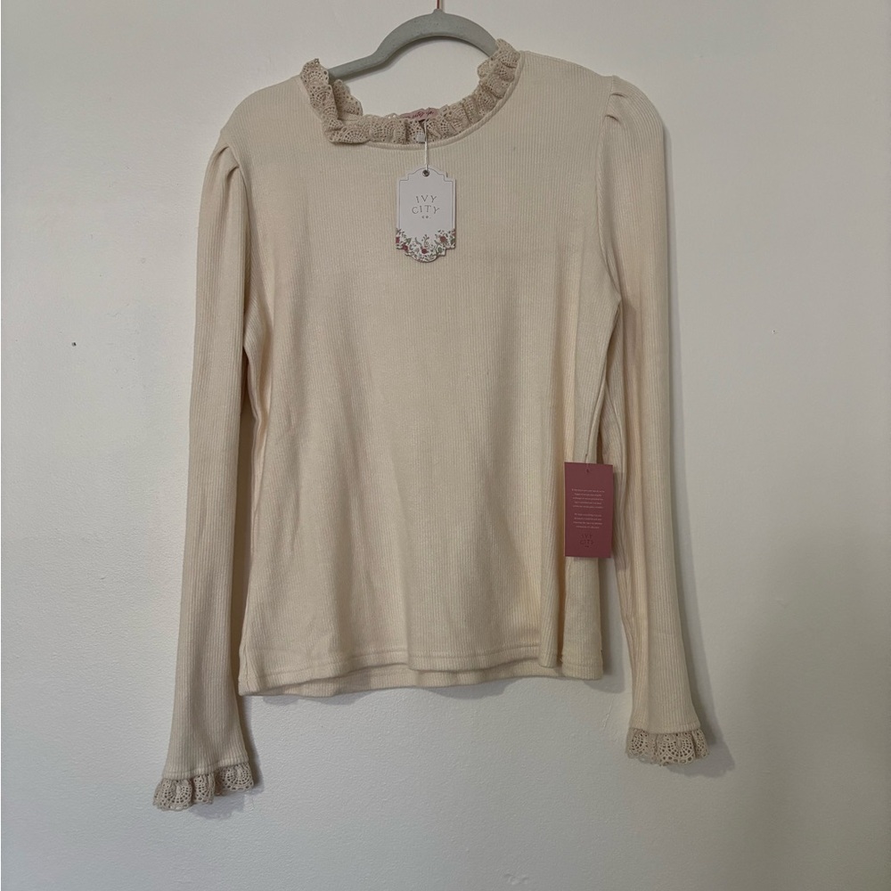 Ivy City Co. Jamie Top in Cream